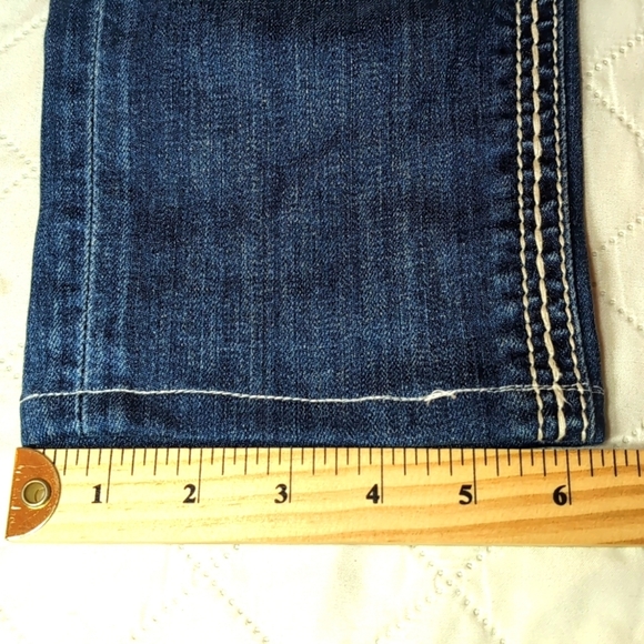 Rock Revival Woman's Low Rise Allegra Ankle Skinny Jeans Size 30. - Picture 15 of 16